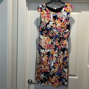 Multi colored ladies dress